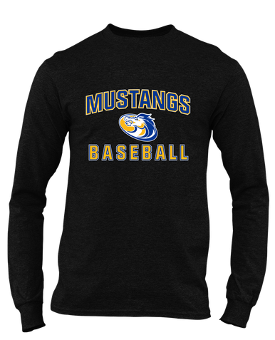 Sahuarita Mustangs Baseball #1 Men's Premium LS T-Shirt