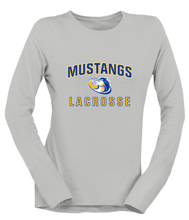 Sahuarita Mustangs Lacrosse Women's Premium LS T-Shirt
