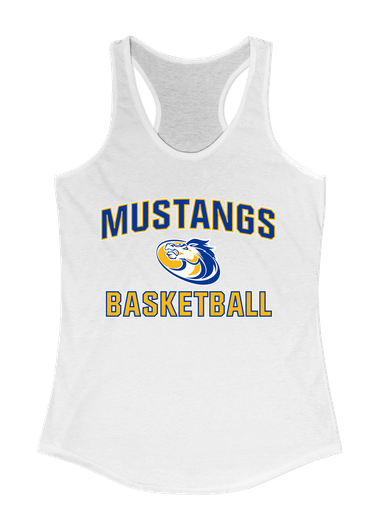 Sahuarita Mustangs Basketball #1 Women's Tank Top