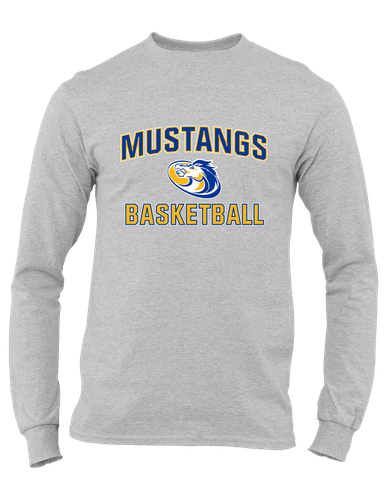 Sahuarita Mustangs Basketball #1 Men's Premium LS T-Shirt