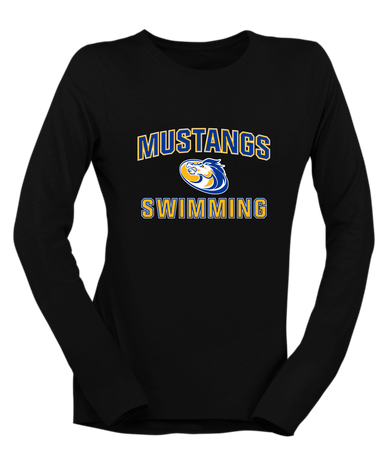 Sahuarita Mustangs Swimming Women's Premium LS T-Shirt