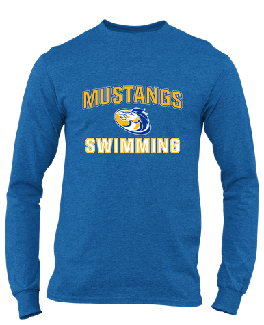 Sahuarita Mustangs Swimming Men's Premium LS T-Shirt