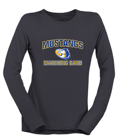 Sahuarita Mustangs Marching Band Women's Premium LS T-Shirt