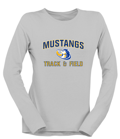 Sahuarita Mustangs Track & Field Women's LS T-Shirt
