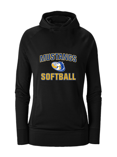 Sahuarita Mustangs Softball #1 Women's Hoodie