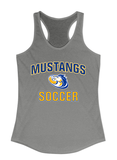 Sahuarita Mustangs Soccer #1 Women's Tank Top
