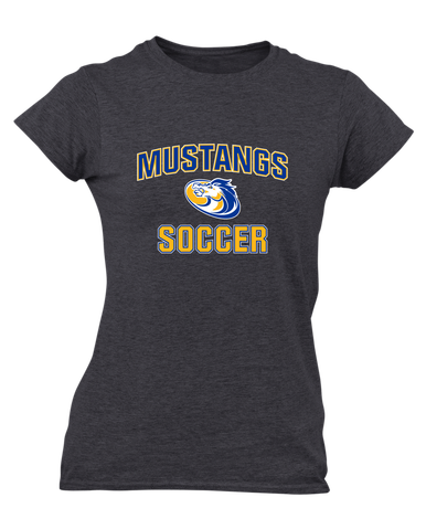 Sahuarita Mustangs Soccer #1 Women's Premium SS T-Shirt