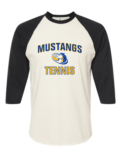Sahuarita Mustangs Tennis Women's Baseball T-Shirt