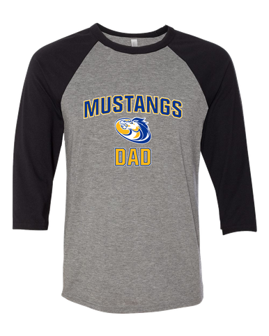 Sahuarita Mustangs Dad Men's Baseball T-Shirt