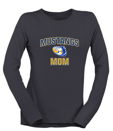 Sahuarita Mustangs Mom Women's Premium LS T-Shirt