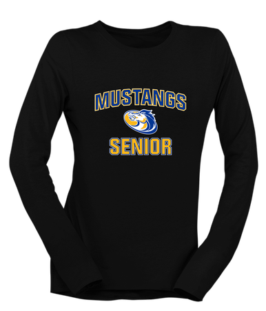 Sahuarita Mustangs Senior #1 Women's LS T-Shirt