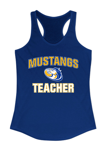 Sahuarita Mustangs Teacher Women's Tank Top