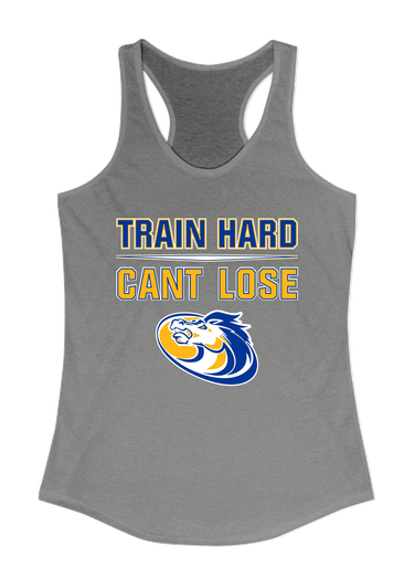 Sahuarita Mustangs Train Hard, Can't Lose Women's Tank Top