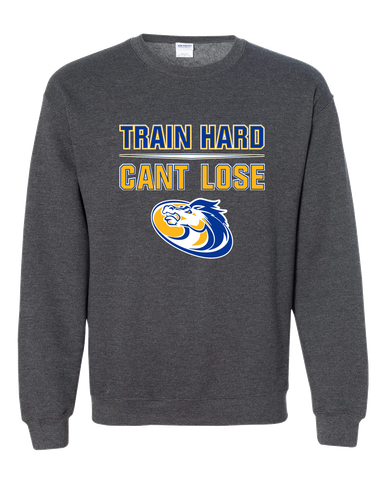 Sahuarita Mustangs Train Hard, Can't Lose Men's Sweatshirt