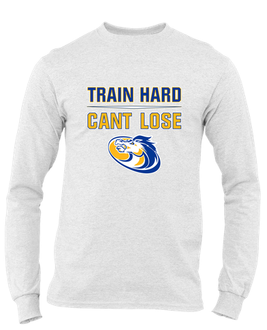 Sahuarita Mustangs Train Hard, Can't Lose Men's Premium LS T-Shirt