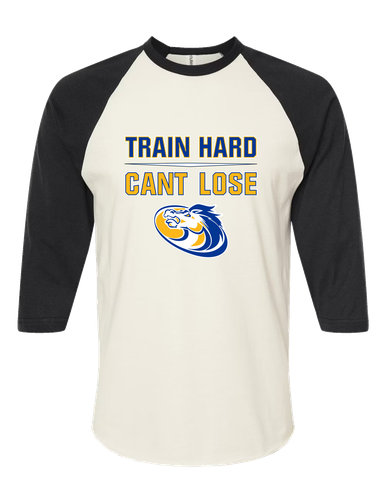 Sahuarita Mustangs Train Hard, Can't Lose Men's Baseball T-Shirt