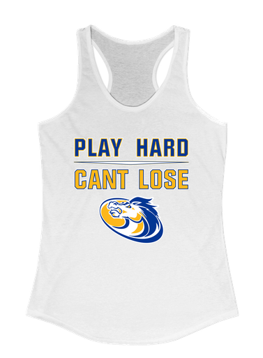 Sahuarita Mustangs Play Hard, Can't Lose Women's Tank Top