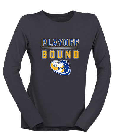 Sahuarita Mustangs Playoff Bound Women's LS T-Shirt