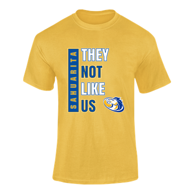 Sahuarita Mustangs They Not Like Us #1 Men's SS T-Shirt
