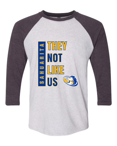 Sahuarita Mustangs They Not Like Us #1 Men's Baseball T-Shirt