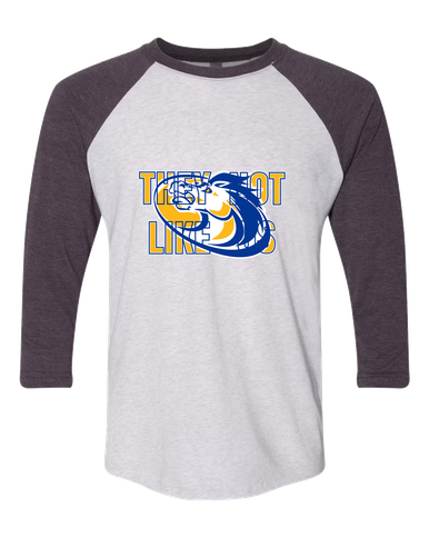 Sahuarita Mustangs They Not Like Us #2 Women's Baseball T-Shirt