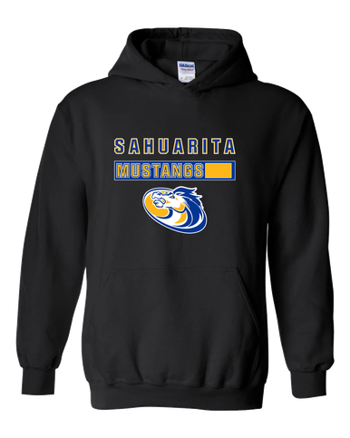 Sahuarita Mustangs Mascot #7 Men's Hoodie