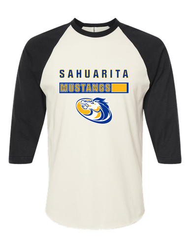 Sahuarita Mustangs Mascot #7 Men's Baseball T-Shirt