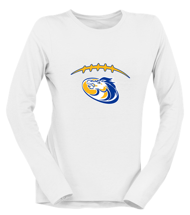 Sahuarita Mustangs Football #2 Women's Premium LS T-Shirt