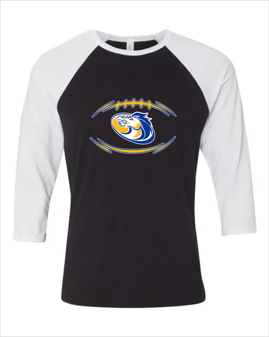 Sahuarita Mustangs Football #3 Men's Baseball T-Shirt