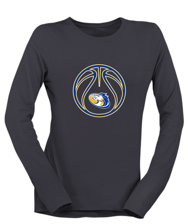 Sahuarita Mustangs Basketball #2 Women's LS T-Shirt