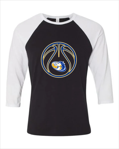 Sahuarita Mustangs Basketball #2 Women's Baseball T-Shirt