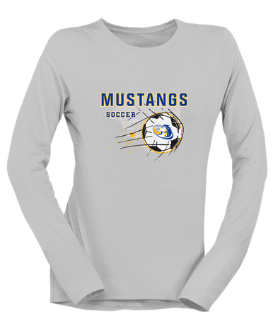 Sahuarita Mustangs Soccer #2 Women's LS T-Shirt