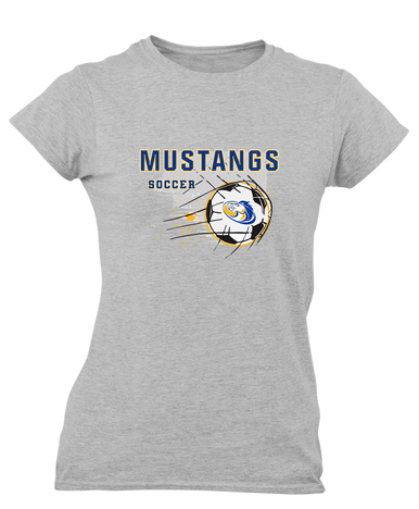 Sahuarita Mustangs Soccer #2 Women's Premium SS T-Shirt