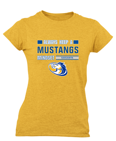 Sahuarita Mustangs Mindset Women's Premium SS T-Shirt