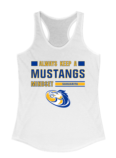 Sahuarita Mustangs Mindset Women's Tank Top