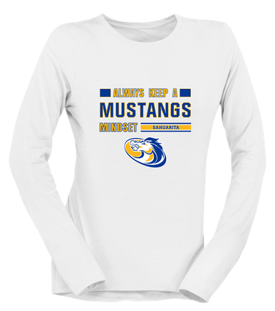 Sahuarita Mustangs Mindset Women's Premium LS T-Shirt