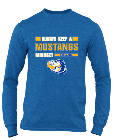 Sahuarita Mustangs Mindset Men's Premium LS T-Shirt
