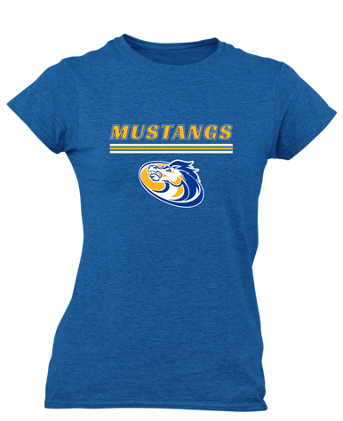 Sahuarita Mustangs Mascot #8 Women's SS T-Shirt