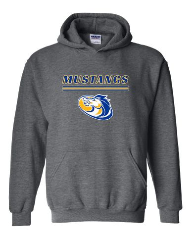Sahuarita Mustangs Mascot #8 Men's Hoodie