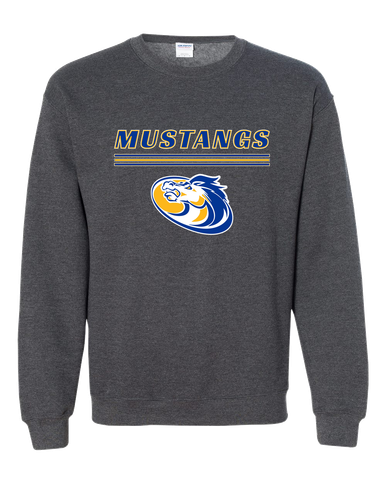 Sahuarita Mustangs Mascot #8 Men's Sweatshirt