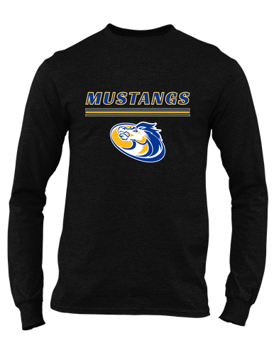 Sahuarita Mustangs Mascot #8 Men's Premium LS T-Shirt