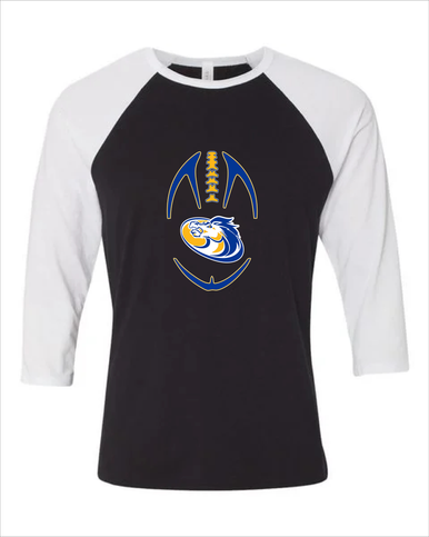 Sahuarita Mustangs Football #4 Women's Baseball T-Shirt