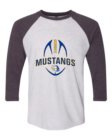 Sahuarita Mustangs Football #5 Women's Baseball T-Shirt