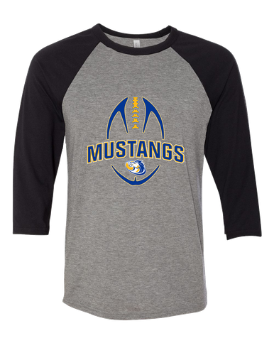Sahuarita Mustangs Football #5 Men's Baseball T-Shirt