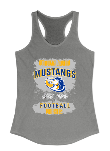 Sahuarita Mustangs Football #6 Women's Tank Top