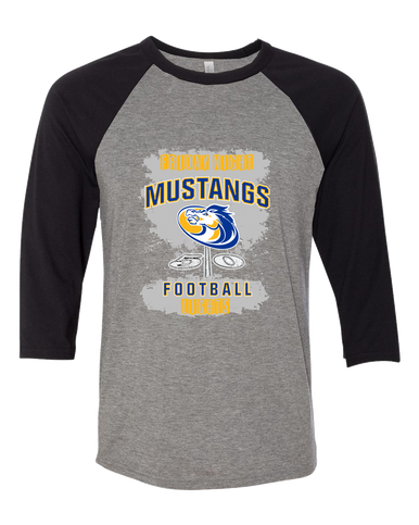 Sahuarita Mustangs Football #6 Women's Baseball T-Shirt