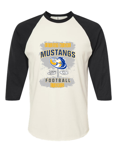 Sahuarita Mustangs Football #6 Men's Baseball T-Shirt