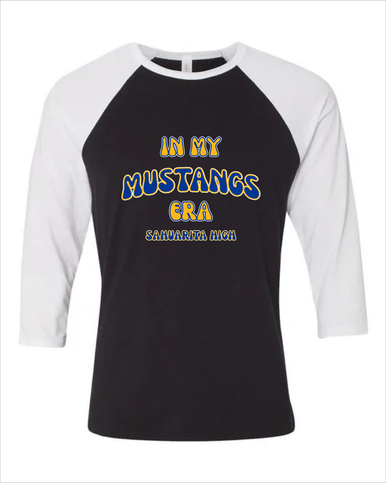 Sahuarita Mustangs Era #2 Women's Baseball T-Shirt
