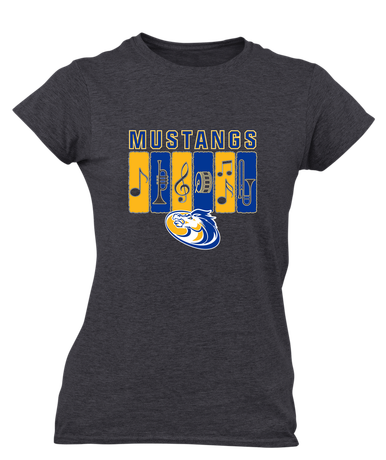Sahuarita Mustangs Band # 2 Women's SS T-Shirt