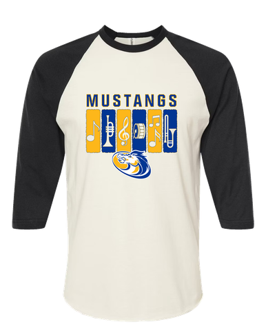 Sahuarita Mustangs Band # 2 Men's Baseball T-Shirt